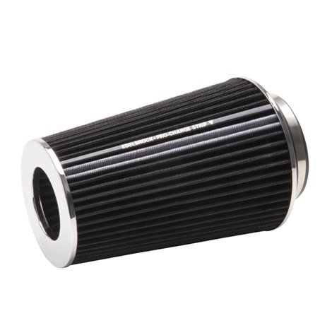Edelbrock Air Filter Pro-Flo Series Conical 10In Tall Black/Chrome
