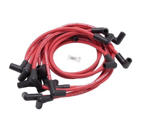 Edelbrock Spark Plug Wire Set SBC 74-88 V8 50 Ohm Resistance Red Wire (Set of 9)