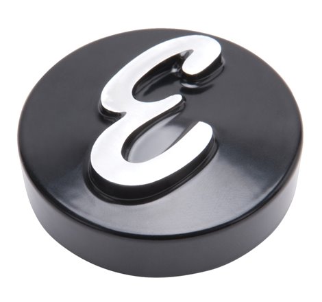 Edelbrock Edelbrock Inein Air Cleaner Nut 2-1/8In Diameter Black w/ Raw Alum Inein
