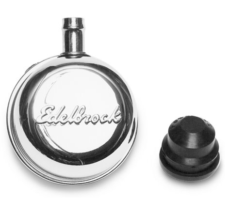 Edelbrock Round Cap w/ Nipple