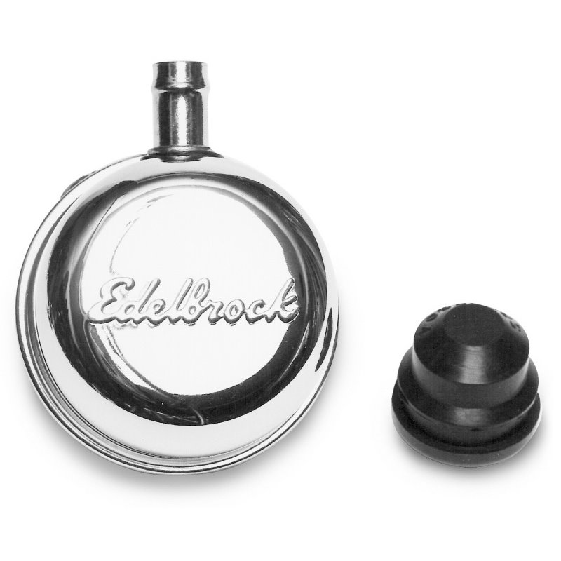 Edelbrock Round Cap w/ Nipple