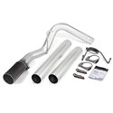 Banks Power 14-17 Ram 6.7L CCLB MCSB Monster Exhaust System - SS Single Exhaust w/ Black Tip