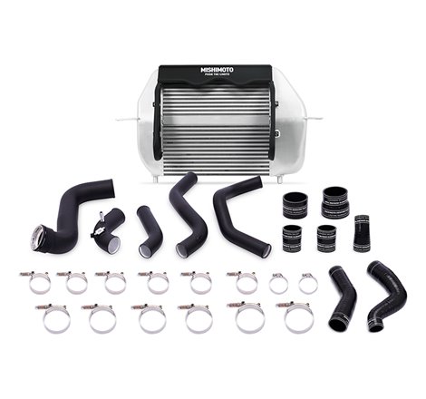 Mishimoto 2011-2014 Ford F-150 EcoBoost Silver Intercooler w/ Black Pipes
