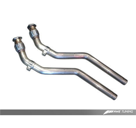AWE Tuning Audi B8 4.2L Non-Resonated Downpipes for RS5