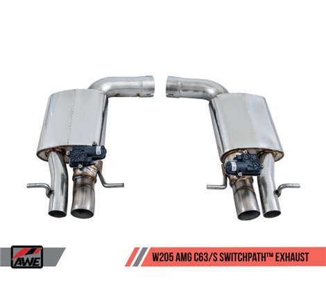 AWE Tuning Mercedes-Benz W205 AMG C63/S Sedan Track-to-SwitchPath Conversion Kit - Non-DPE Cars