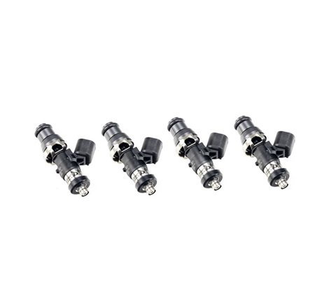 Injector Dynamics ID1050X Injectors - 48mm Length - 14mm Top - Denso Lower Cushion (Set of 4)