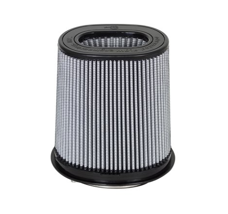 aFe Magnum FLOW Pro DRY S Air Filter 6.75x4.75 Flange 8.25x6.25 Base (Mt2) 7.25x5 Top 8.5 Height