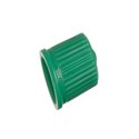 Schrader TPMS Plastic Green Sealing Caps - 100 Pack