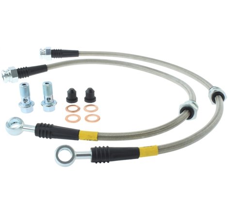 StopTech 14-16 Mazda 6 Stainless Steel Front Brake Lines