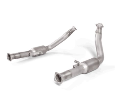 Akrapovic 15-17 Mercedes Benz G63 AMG (W463) DownPipes w/ Cats (SS)