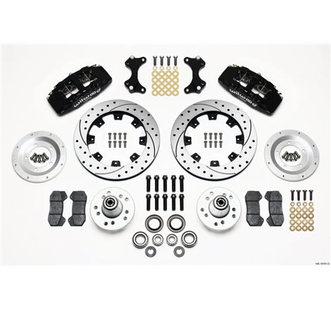 Wilwood Dynapro 6 Front Hub Kit 12.19in Drilled WWE ProSpindle