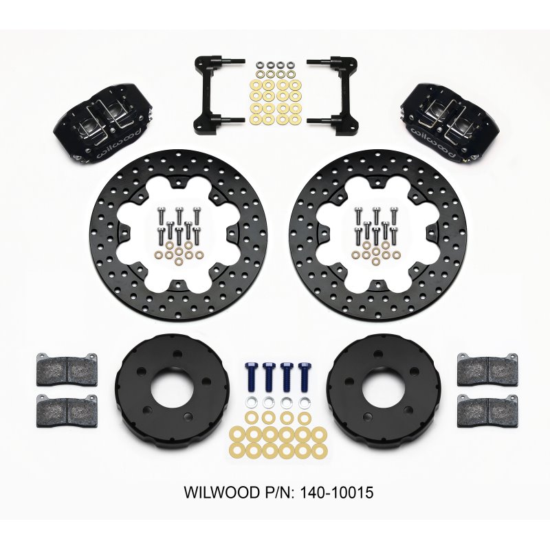 Wilwood Dynapro Radial Front Drag Kit 11.75in Drilled 94-04 Mustang