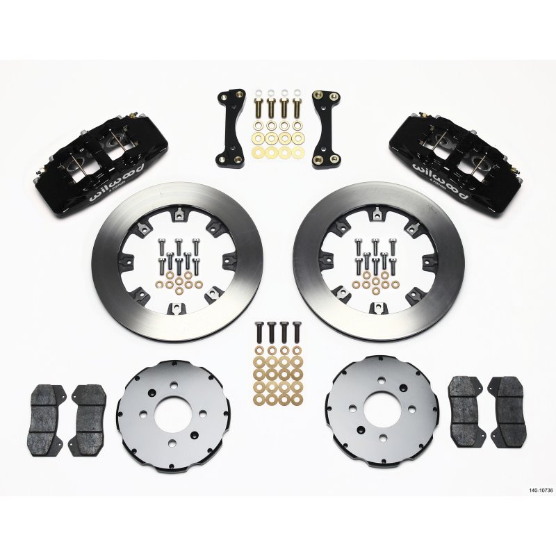 Wilwood Dynapro 6 Front Hat Kit 12.19in 90-99 Civic w/240 mm Disc