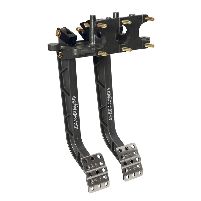 Wilwood Adjustable Dual Pedal - Brake / Clutch - Rev. Swing Mount - 6.25:1