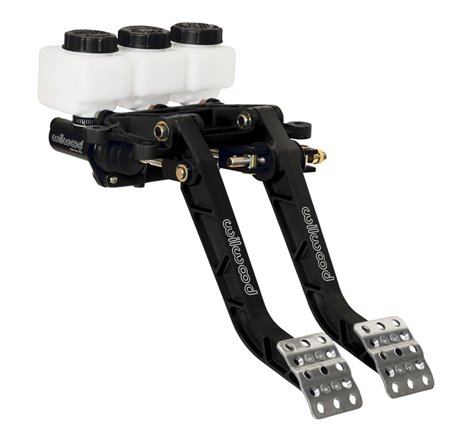 Wilwood Adjustable Dual Pedal - Brake / Clutch - Fwd. Swing Mount - 6.25:1