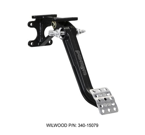 Wilwood Adjustable-Trubar Brake Pedal - Dual MC - Swing Mount - 7:1