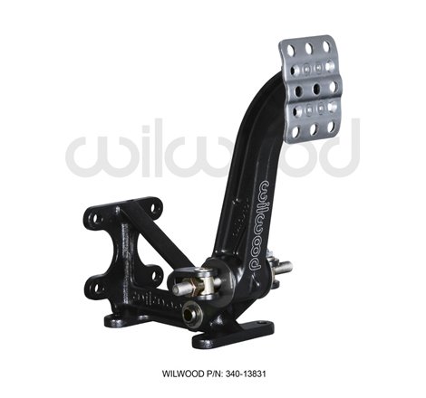 Wilwood Adjustable Brake Pedal - Dual MC - Floor Mount - 6:1