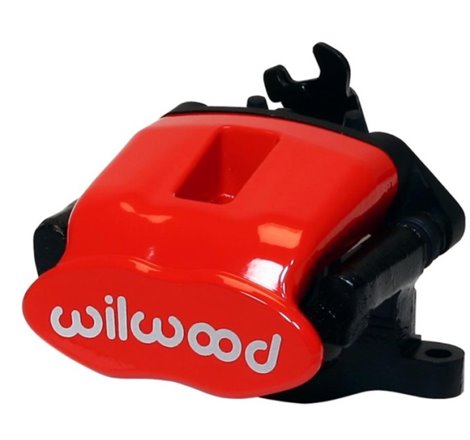 Wilwood Caliper-Combination Parking Brake-Pos 13-R/H-Red 41mm piston .81in Disc