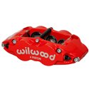 Wilwood Caliper-Narrow Superlite 6R-LH - Red 1.38/1.12/1.12in Pistons 1.10in Disc