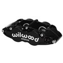 Wilwood Caliper-Narrow Superlite 4R - Black 1.12/1.12in Pistons 0.81in Disc