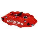 Wilwood Caliper-Narrow Superlite 4R - Red 1.75/1.75in Pistons 1.10in Disc