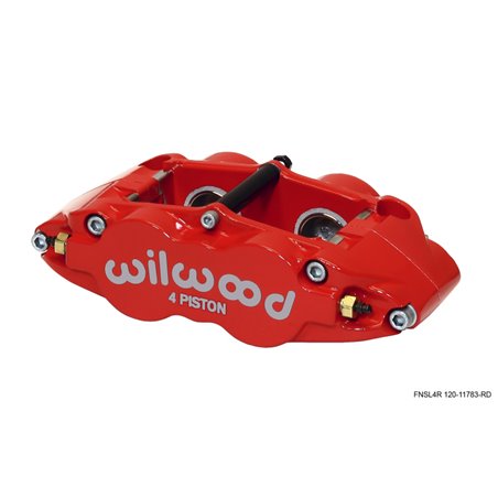 Wilwood Caliper-Narrow Superlite 4R - Red 1.25/1.25in Pistons 1.10in Disc