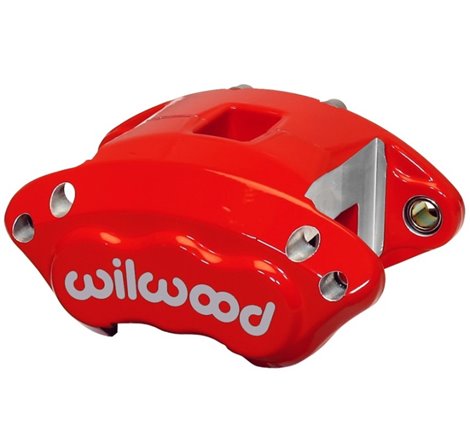 Wilwood Caliper-D154-Red 1.12/1.12in Pistons 0.81in Disc