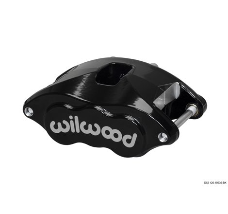 Wilwood Caliper-D52-Black Pwdr 1.25/1.25in Pistons 1.04in Disc
