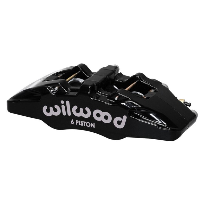 Wilwood Caliper-Forged Dynapro 6 5.25in Mount-R/H 1.62/1.38in/1.38in Pistons .38in Disc
