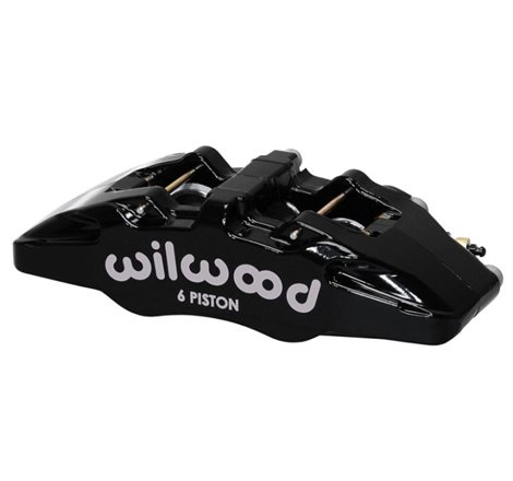 Wilwood Caliper-Forged Dynapro 6 5.25in Mount-R/H 1.62/1.38in/1.38in Pistons .81in Disc