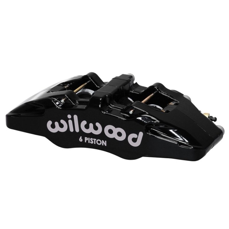 Wilwood Caliper-Forged Dynapro 6 5.25in Mount-R/H 1.62/1.38in/1.38in Pistons .81in Disc