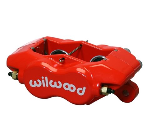 Wilwood Caliper-Forged DynaliteI-Red 1.62in Pistons .81in Disc