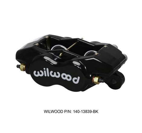 Wilwood Caliper-Forged DynaliteI-Black 1.38in Pistons .81in Disc