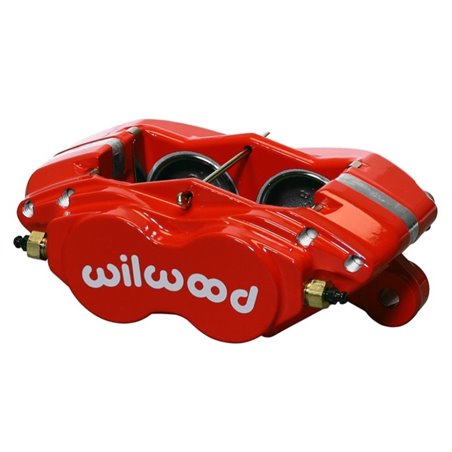 Wilwood Caliper-Forged Dynalite-M-Red 1.75in Pistons .81in Disc