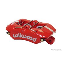 Wilwood Caliper-Dynapro Low-Profile 5.25in Mount - Red 1.12in Pistons .81in Disc