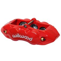 Wilwood Caliper-D8-6 L/H Front Red 1.88/1.38/1.25in Pistons 1.25in Disc