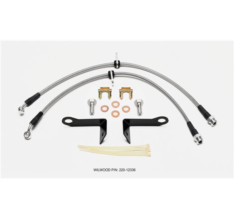 Wilwood Flexline Kit Rear 07-11 Ford Mustang GT w/ ABS OE Replacement