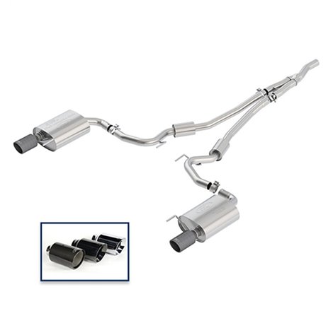 Ford Racing 18+ Mustang 2.3L EcoBoost Cat-Back Sport Exhaust System w/Carbon Fiber Tips