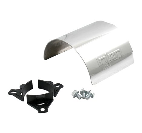 Injen Aluminum Air Filter Heat Shield Universal Fits 3.50 Polished