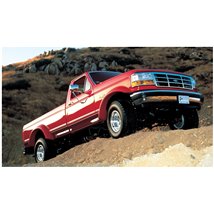 Bushwacker 92-96 Ford Bronco Extend-A-Fender Style Flares 2pc - Black