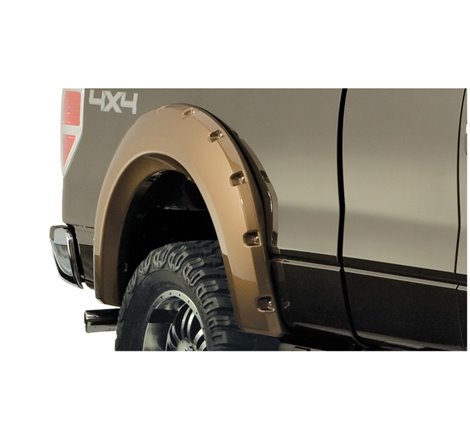 Bushwacker 09-14 Ford F-150 Styleside Max Pocket Style Flares 2pc 67.0/78.8/97.4in Bed - Black