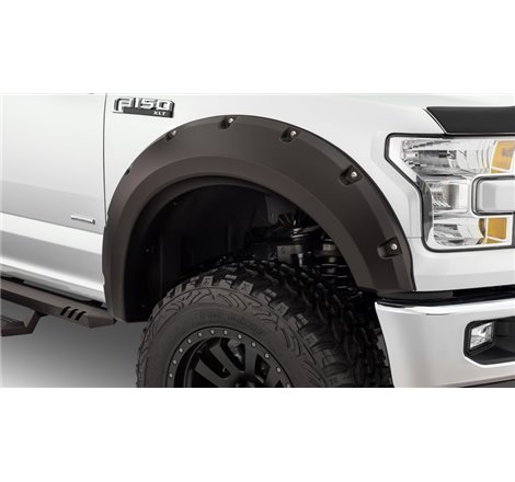 Bushwacker 15-17 Ford F-150 Max Pocket Style Flares 2pc 78.9/67.1/97.6in Bed - Black