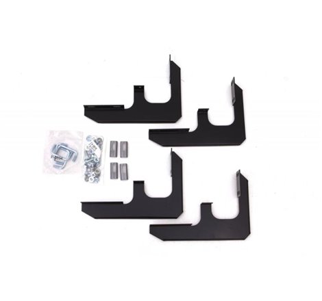 Lund 05-17 Toyota Tacoma Access Cab Tube Step Running Board Mounting Brackets - Black