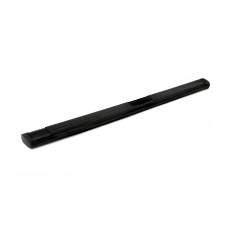 Lund Universal (87in) 6in. Oval Black Nerf Bars - Black