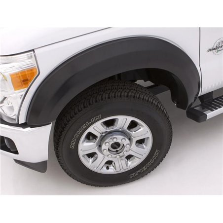 Lund 15-17 Ford F-150 Ex-Extrawide Style Smooth Elite Series Fender Flares - Black (4 Pc.)