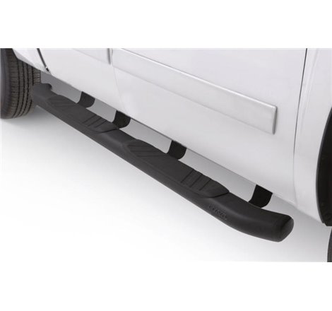 Lund 15-18 Ford F-150 SuperCrew 5in. Oval Bent Nerf Bars - Chrome