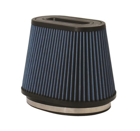 Injen AMSOIL Ea Nanofiber Dry Air Filter - 8 1/2 Oval Filter 9 1/2 Base / 6 1/4 Tall / 8 Top