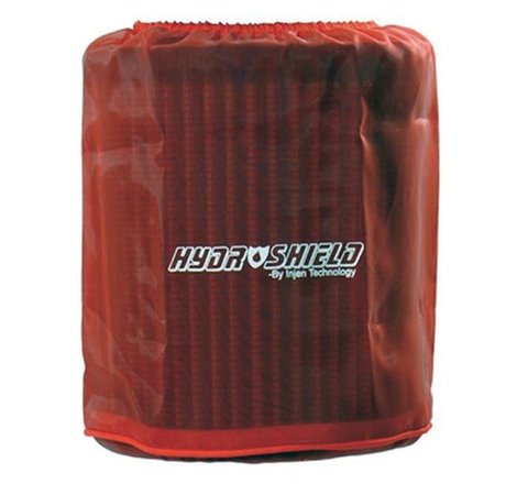 Injen Red Water Repellant Pre-Filter fits X-1021 6in Base / 6-7/8in Tall / 5-1/2in Top