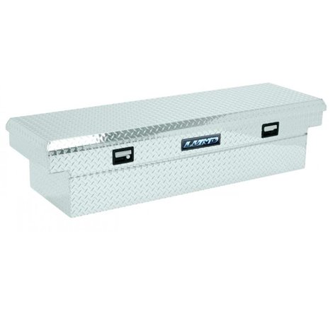 Lund Universal Aluminum Single Lid Cross Bed Box - Brite