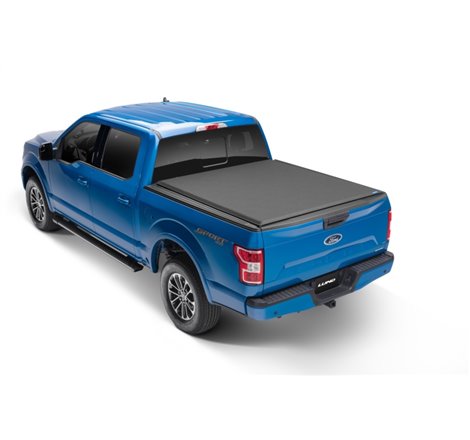 Lund 04-18 Ford F-150 (6.5ft. Bed) Genesis Elite Roll Up Tonneau Cover - Black